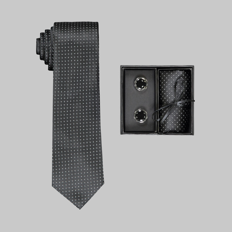 Kravat Mendil Kol Düğmesi - 62 - SARAR