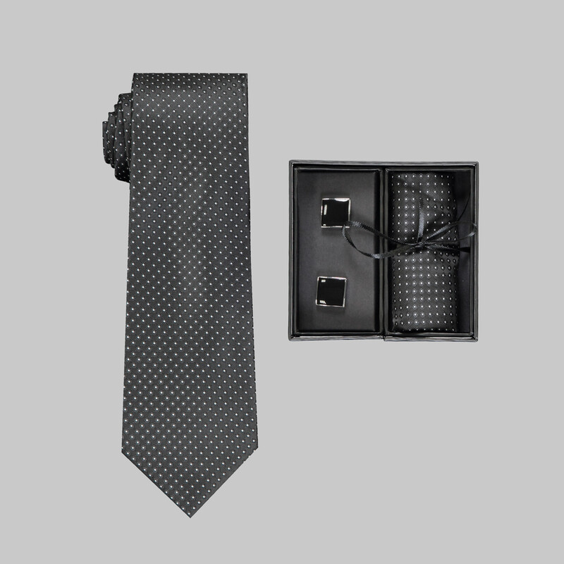 Kravat Mendil Kol Düğmesi - 65 - SARAR