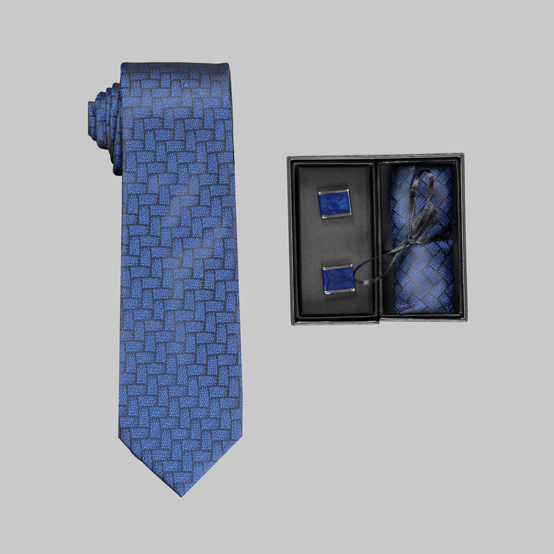 Kravat Mendil Kol Düğmesi - 66 - SARAR