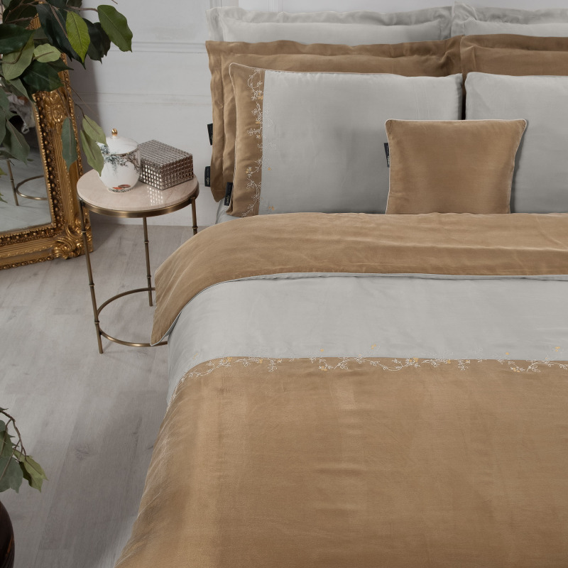 Kronos Cupro King Size Nevresim Takımı - SAREV ELITE