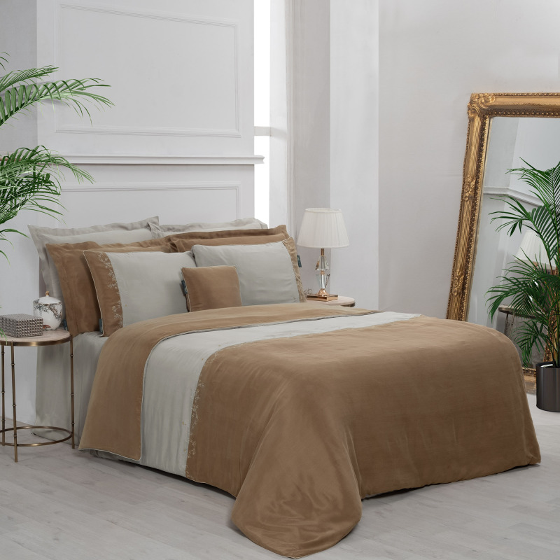 Kronos Cupro King Size Nevresim Takımı - SAREV ELITE