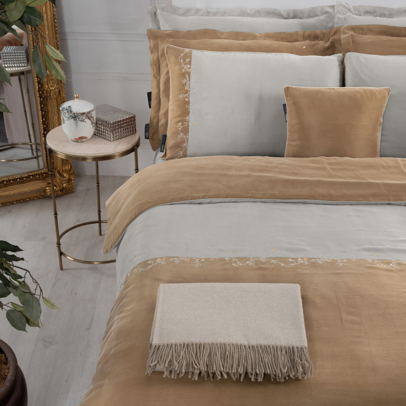 Kronos Cupro King Size Nevresim Takımı - SAREV ELITE