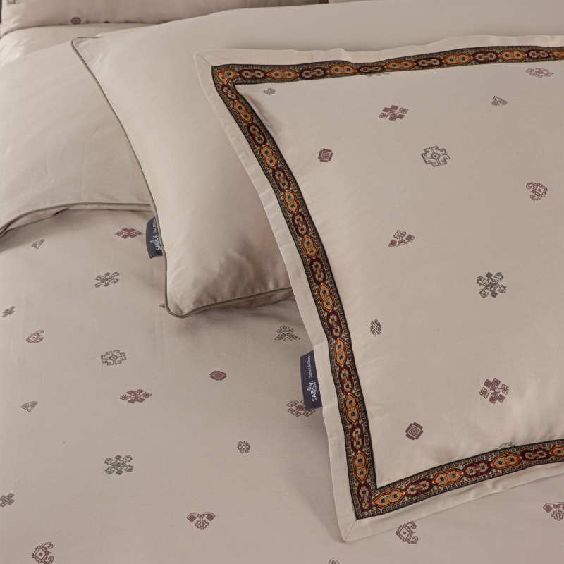 Kutay Pamuk Saten Nevresim Takımı King Size - SAREV