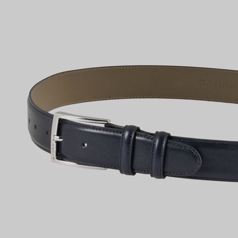 Lacivert Dikişli Kemer - SARAR