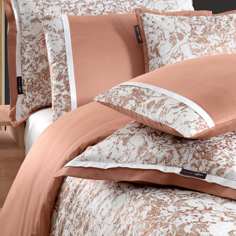 Laney Pamuk Saten Nevresim Takımı Çift Kişilik Taba - 3