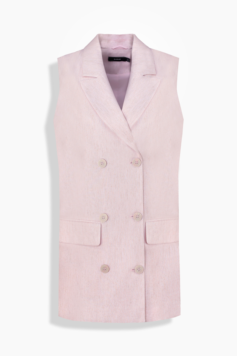 Laresa Pembe Yelek - 1