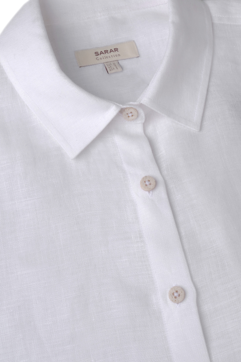 Laura Beyaz Gömlek - 5