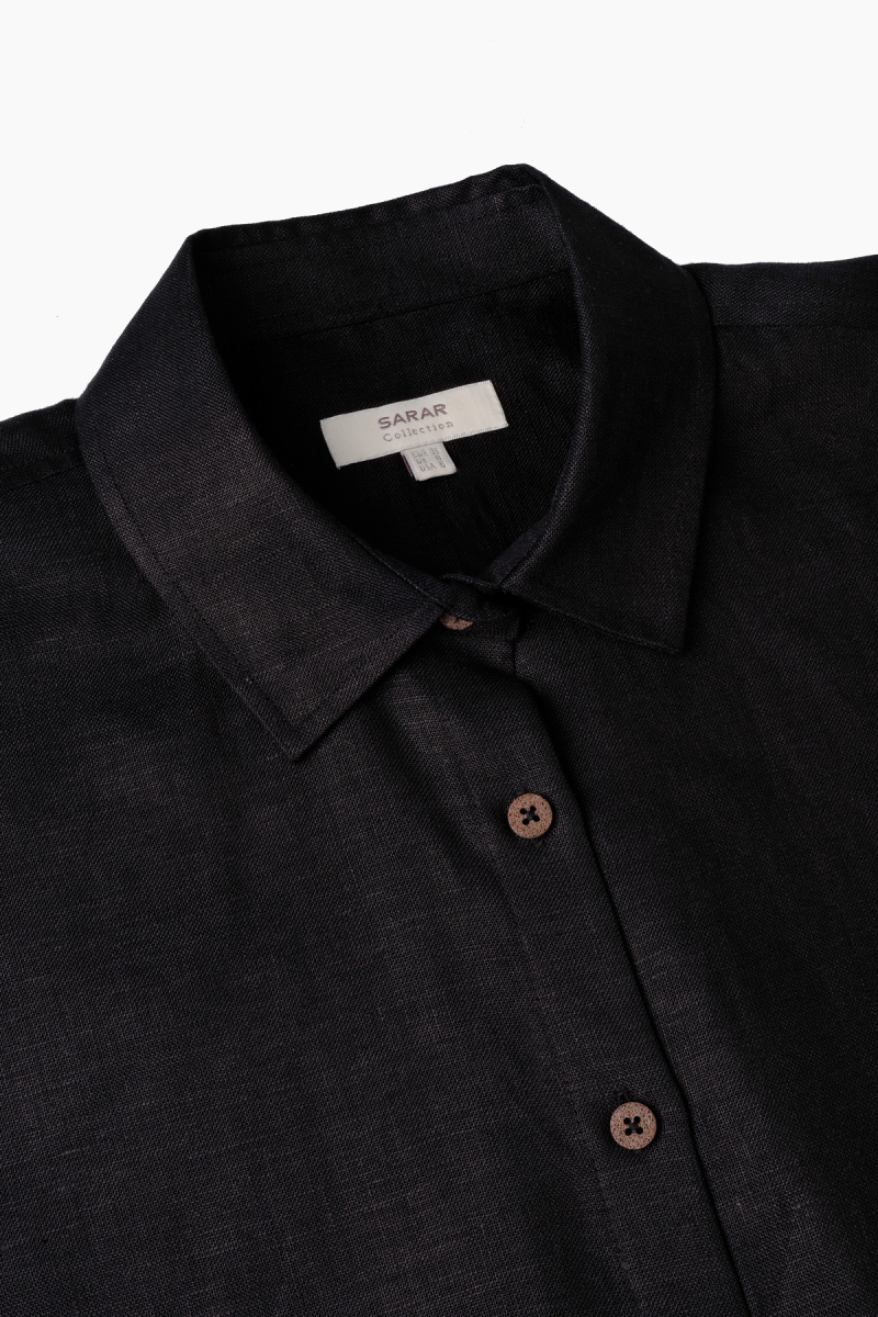 Laura Siyah Gömlek - 4