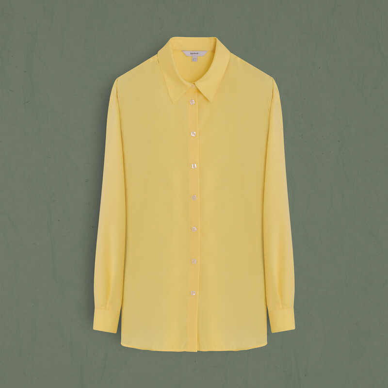 Laura Sarı Kadın Gömlek - SARAR WOMAN
