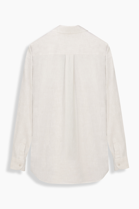 Laura Uzun Kol Ekru Gömlek - SARAR WOMAN