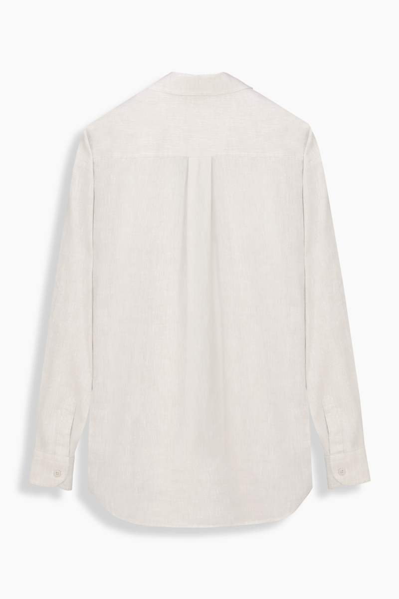 Laura Uzun Kol Ekru Gömlek - 2