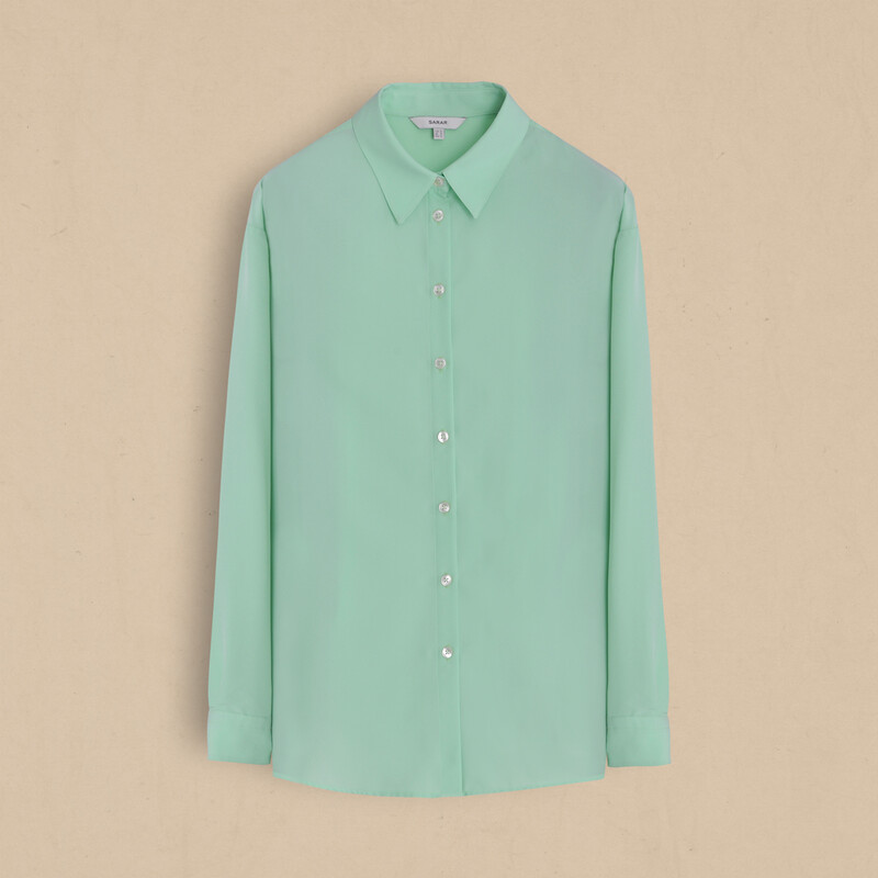 Laura Yeşil Kadın Gömlek - SARAR WOMAN