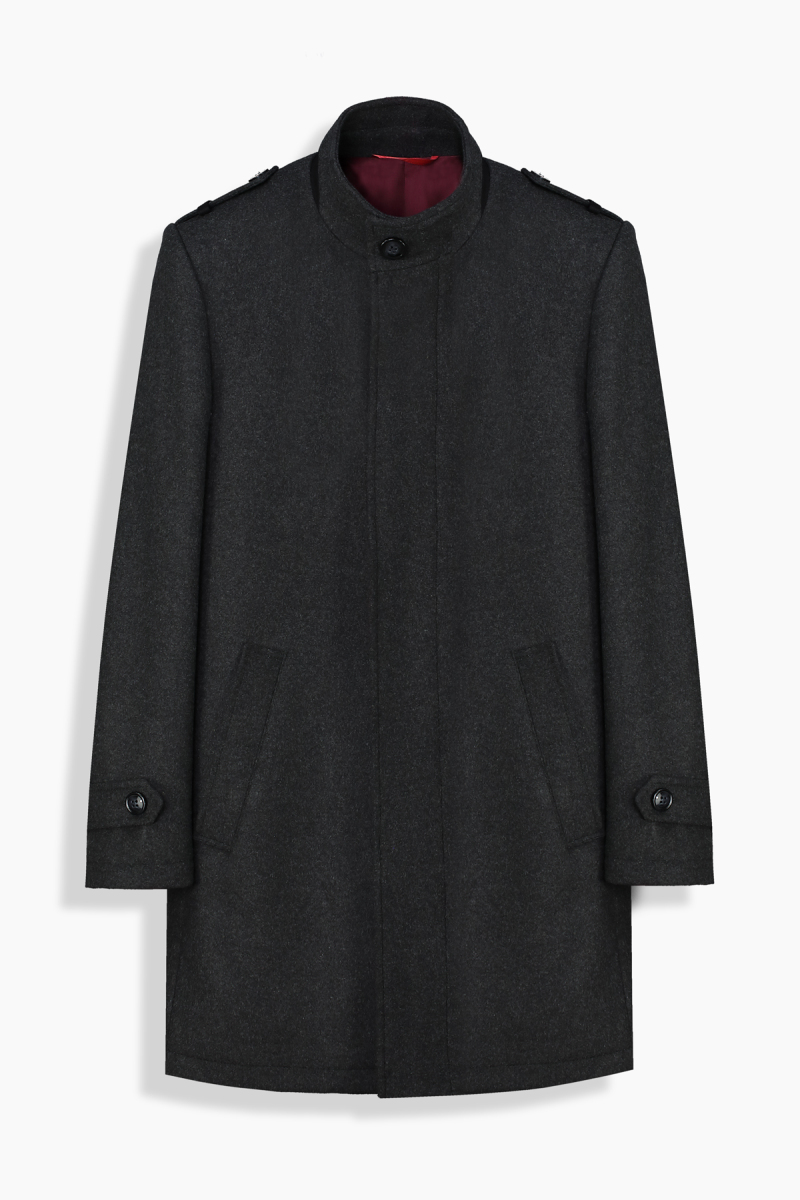 Leander Antrasit Palto - 1