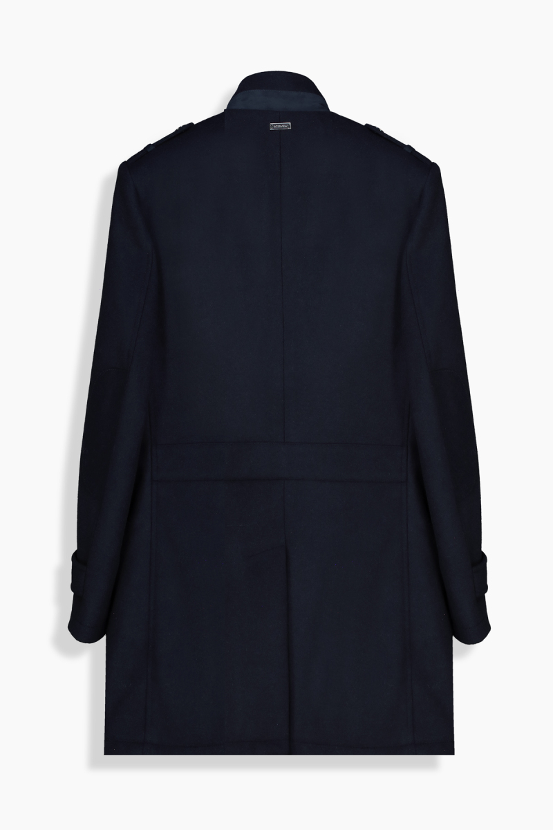 Leander Lacivert Palto - 2