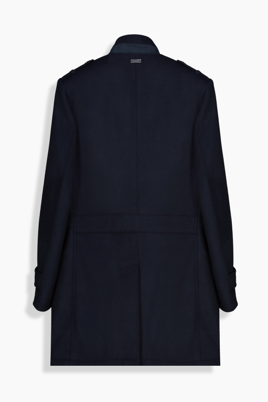 Leander Lacivert Palto - INTERVIEW