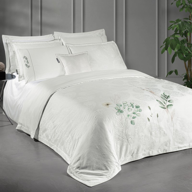 Leandra Pamuk Saten Nevresim Takımı King Size - SAREV