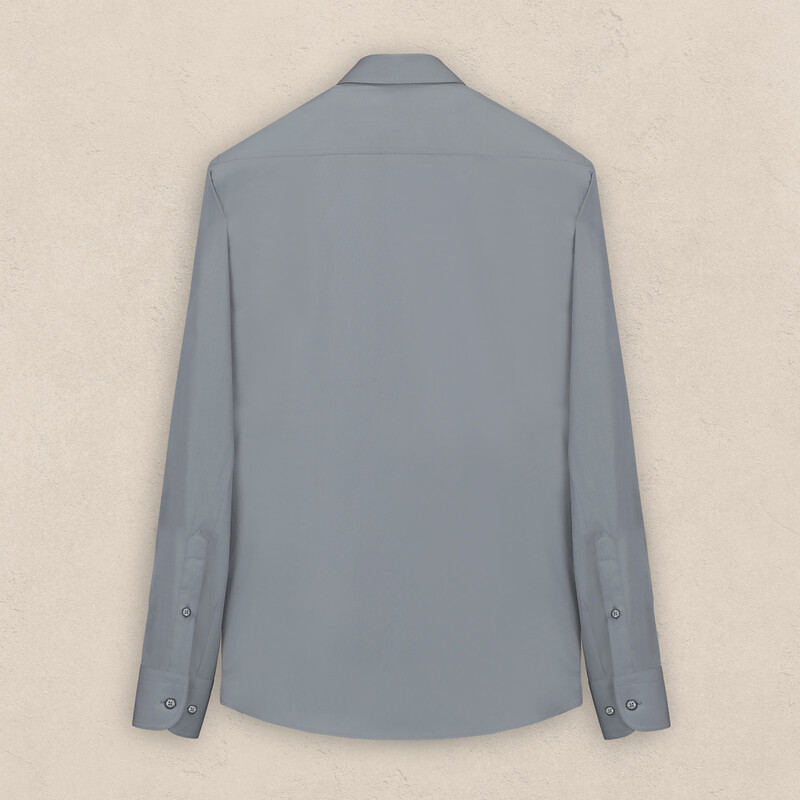 Lena Pamuklu Gri Gömlek - INTERVIEW