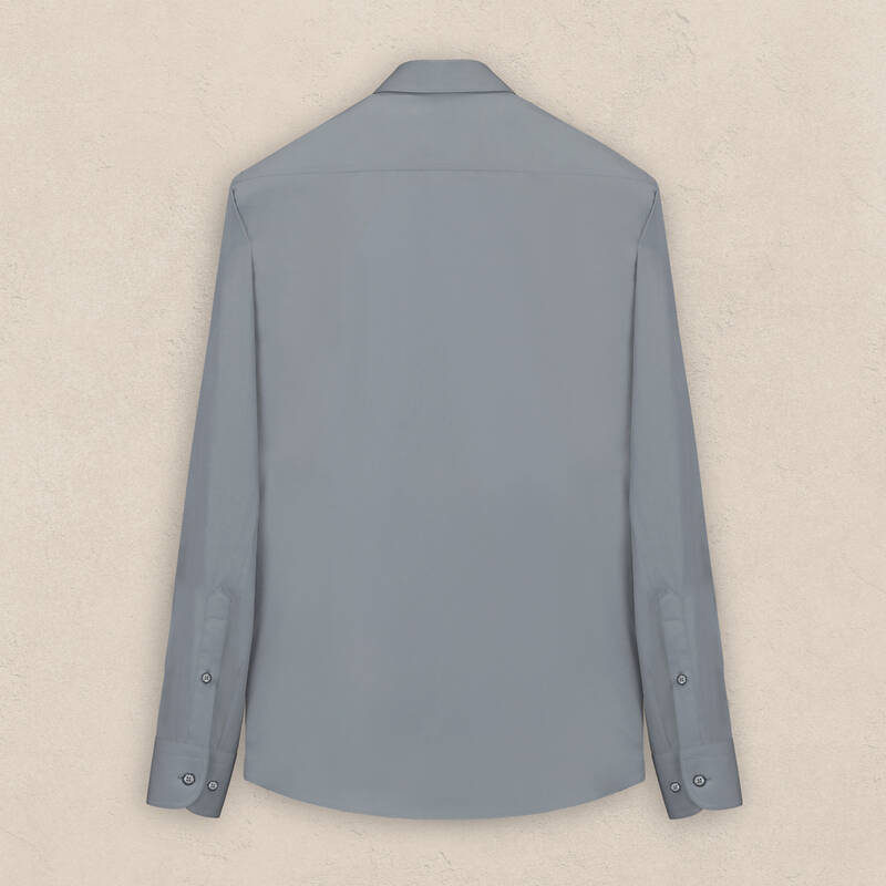 Lena Pamuklu Gri Gömlek - 2