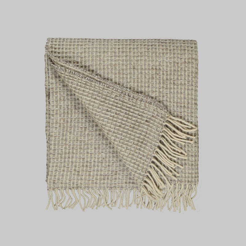Lerna Throw Bej - 1