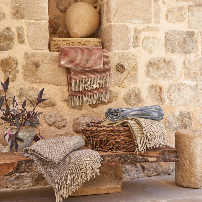 Lerna Throw Sarı - 2