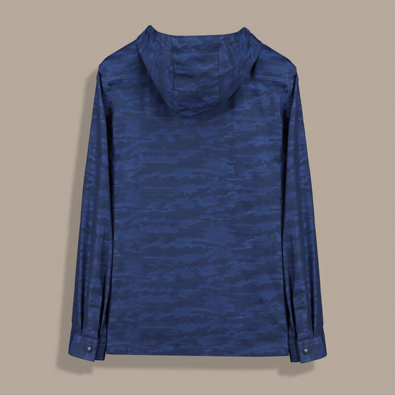 Leus Uzun Kol Lacivert Desenli Gömlek - 2