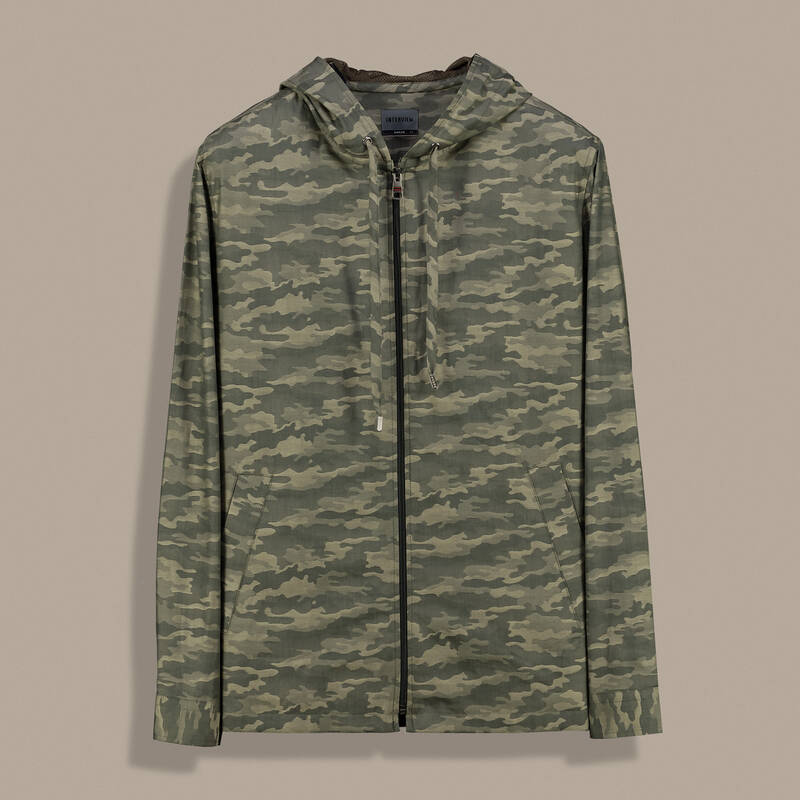 Leus Uzun Kol Yeşil Desenli Gömlek - 1