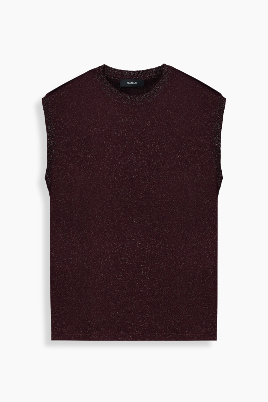 Lina Simli Bordo Triko Bluz - SARAR WOMAN