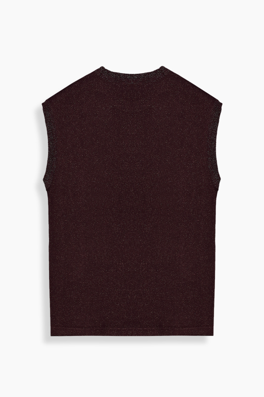 Lina Simli Bordo Triko Bluz - SARAR WOMAN