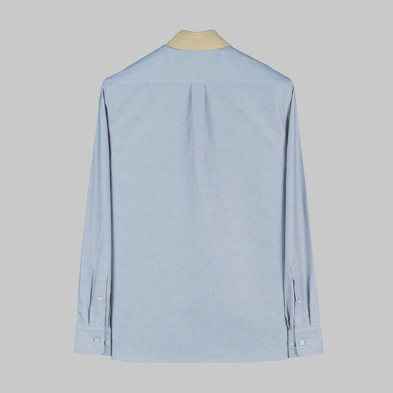 Liona Uzun Kol Koyu Mavi Gömlek - 2