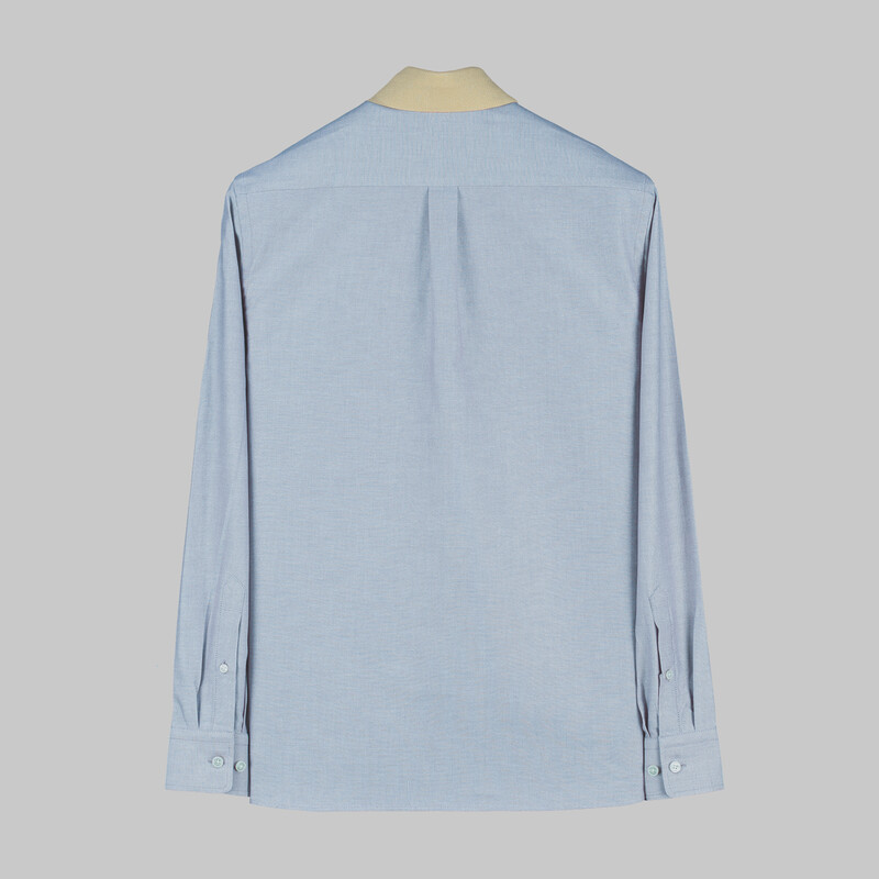 Liona Uzun Kol Koyu Mavi Gömlek - INTERVIEW