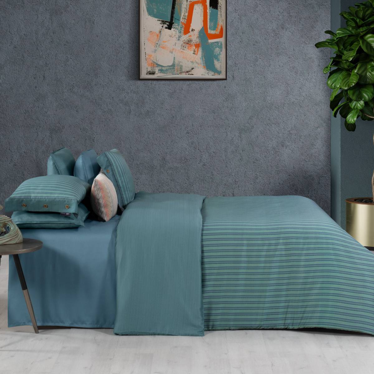 Lodi Tencel Nevresim Takımı King Size Yeşil - 2