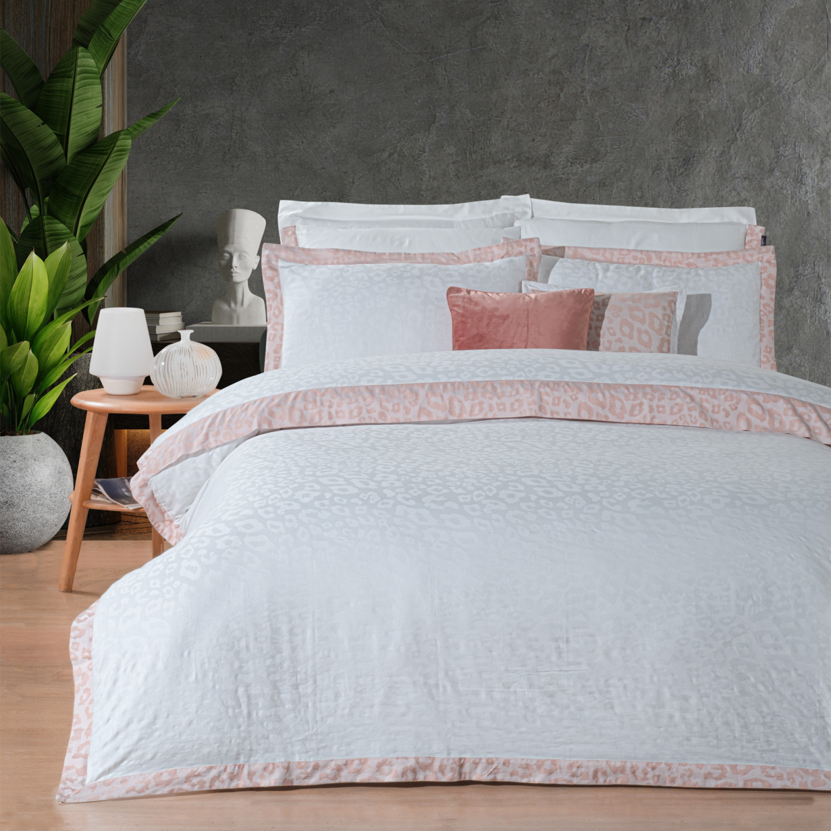 Lopez Pamuk Saten Nevresim Takımı King Size - 4