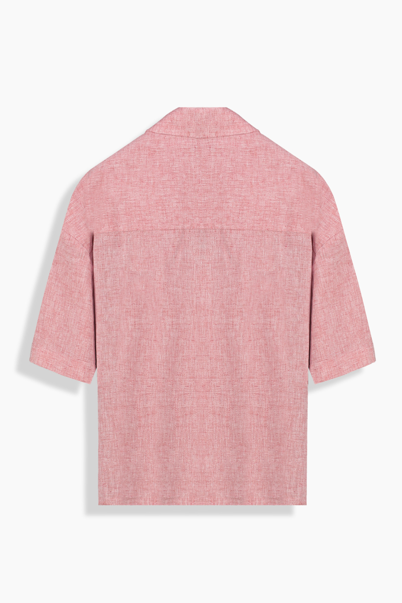 Lori Kadın Kısa Kol Kırmızı Gömlek - 2