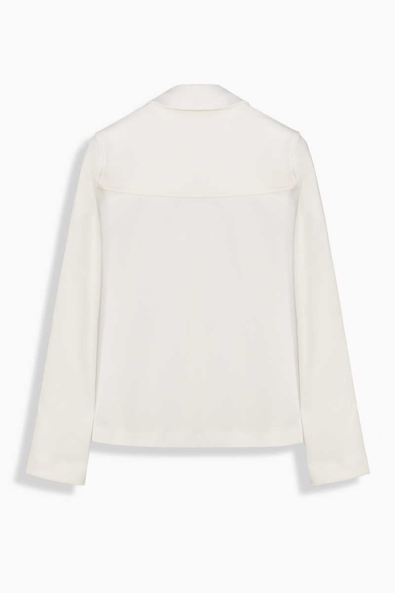 Luca Polo Yaka Ekru Sweatshirt - 2