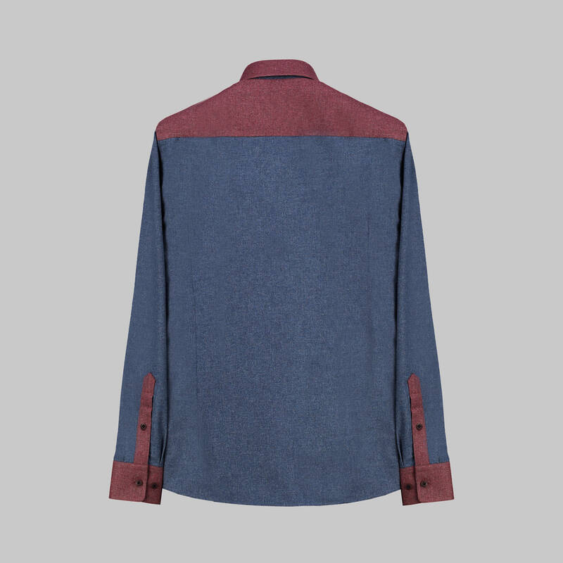 Lucie İndigo Mavi Soho Gömlek - 2