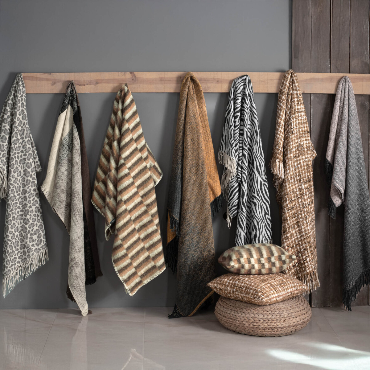 Luja Throw 130x180 Siyah - 2