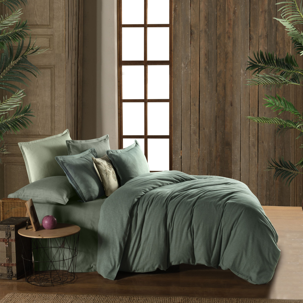 Luss Flanel Nevresim Takımı King Size - 2