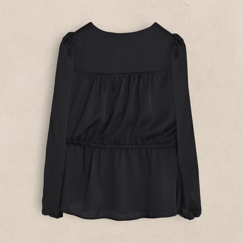Lydia Siyah Bluz - SARAR WOMAN