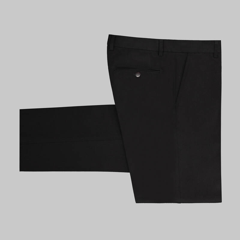 Mace Siyah Erkek Pamuklu Pantolon - 3