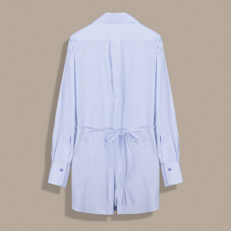 Macon Mavi Uzun Kol Gömlek - 4