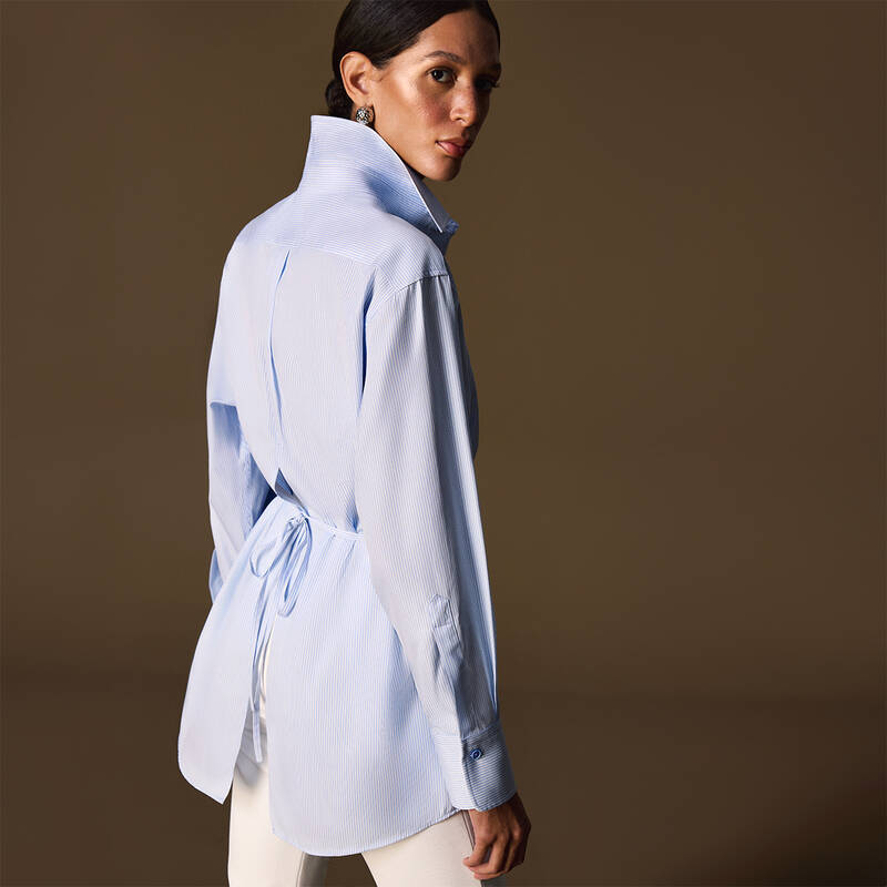 Macon Mavi Uzun Kol Gömlek - 2