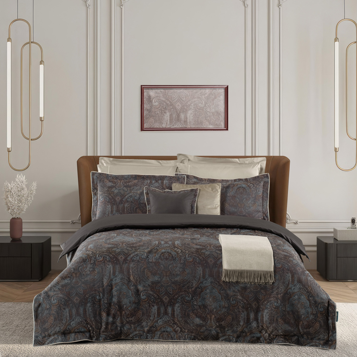 Magnes Jakarlı Nevresim Takımı King Size - 2