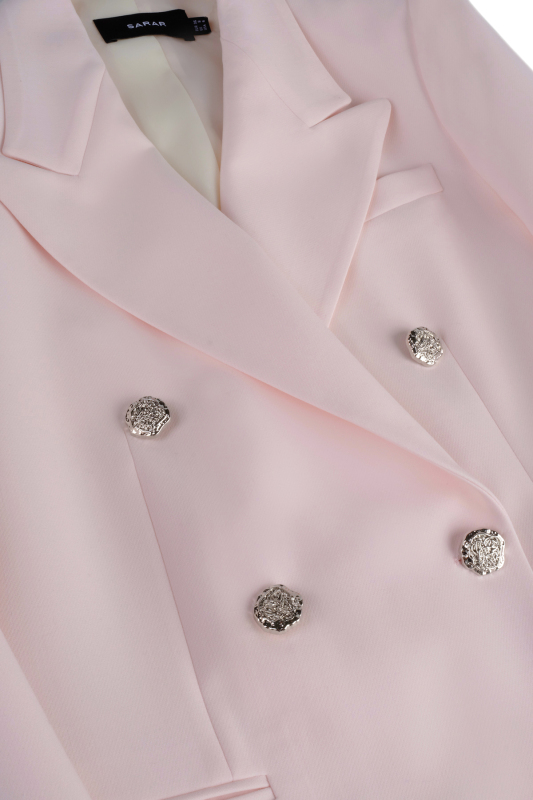 Magnolia Açık Pembe Ceket - SARAR WOMAN