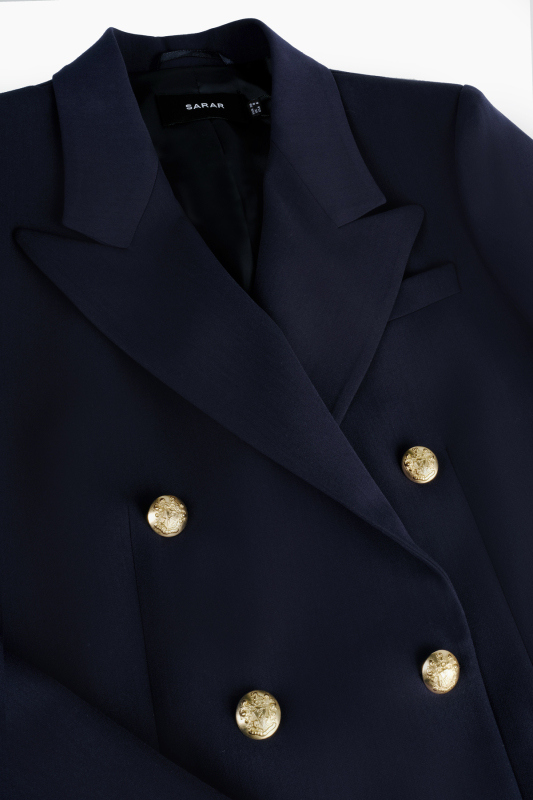 Magnolia Lacivet Ceket - SARAR WOMAN