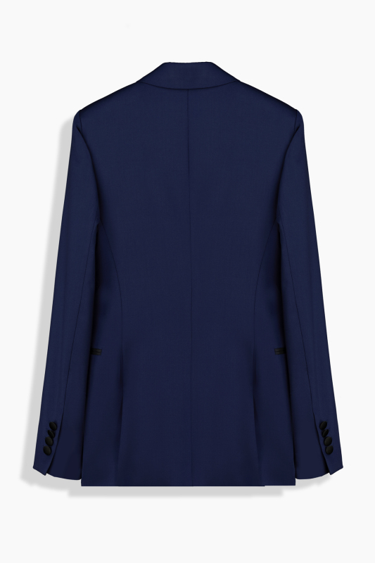 Mara Açık Lacivert Smokin Ceket - SARAR WOMAN