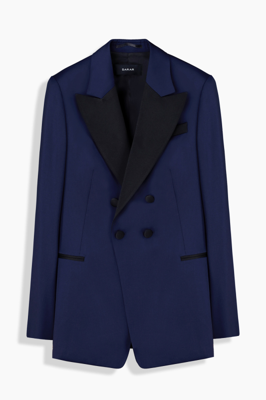 Mara Açık Lacivert Smokin Ceket 