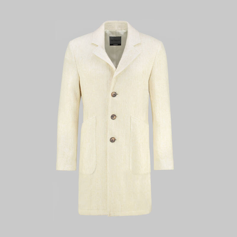 Massey Ekru Palto - 1