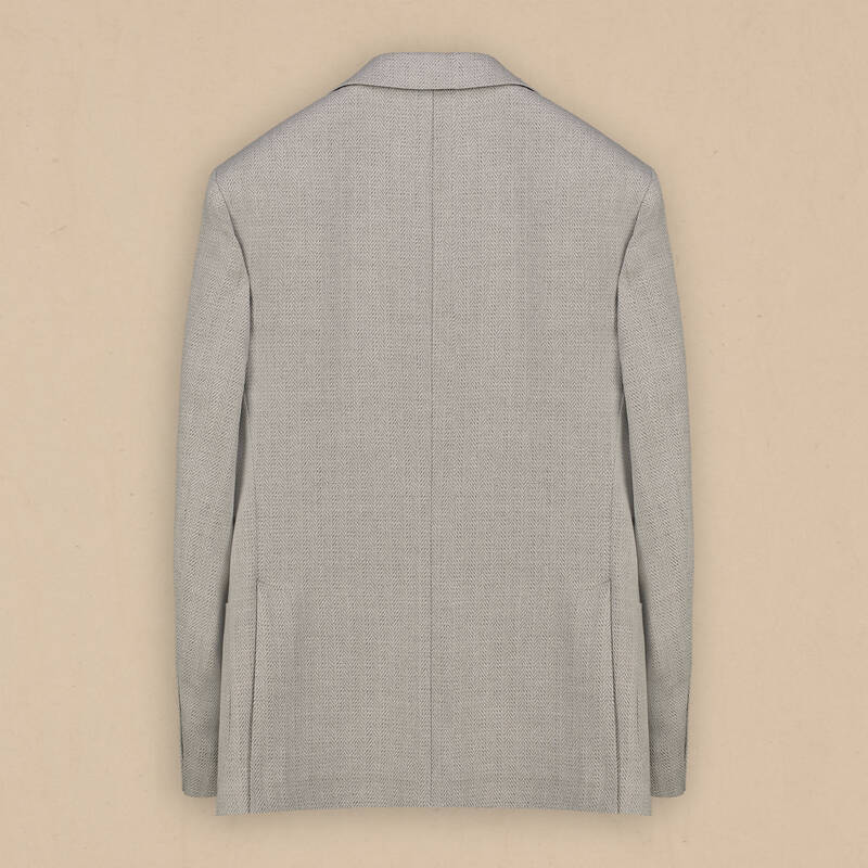 Mata Ekstra Slim Açık Gri Ceket - 3