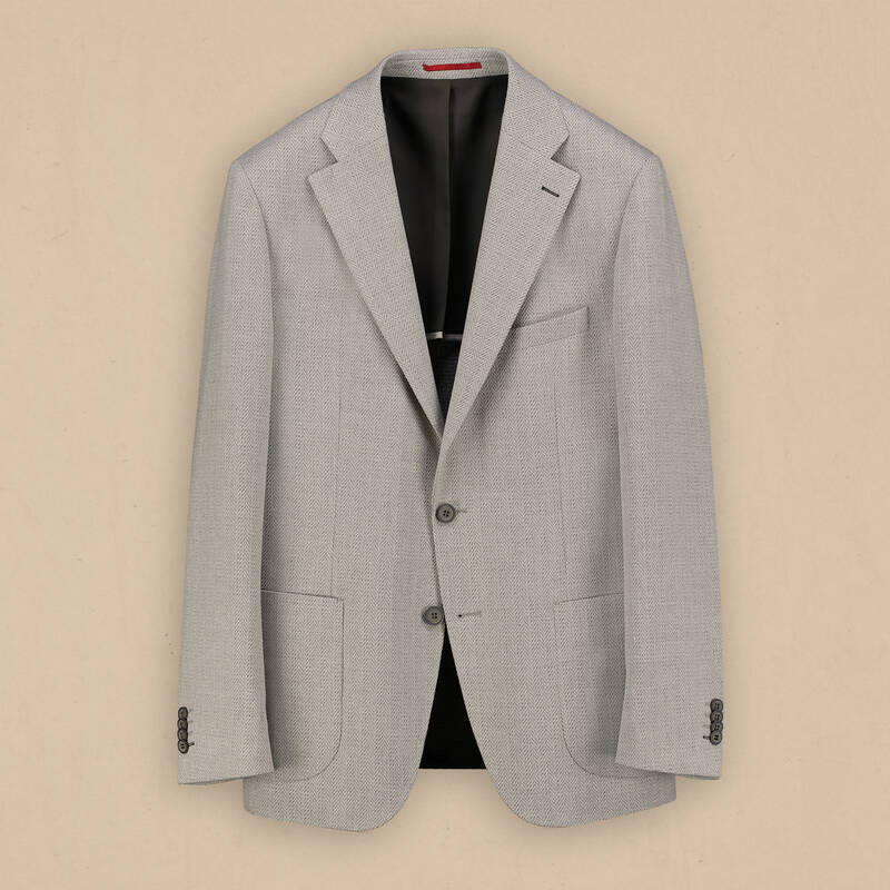 Mata Ekstra Slim Açık Gri Ceket - 1