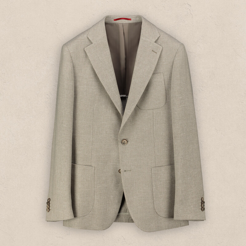 Mata Ekstra Slim Erkek Koyu Bej Ceket - INTERVIEW